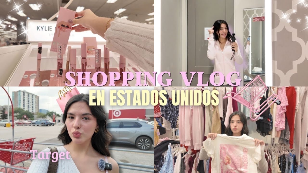 SHOPPING VLOG EN ESTADOS UNIDOS 💗✨ (Target/marshalls/descuentos) 🫰🏻￼