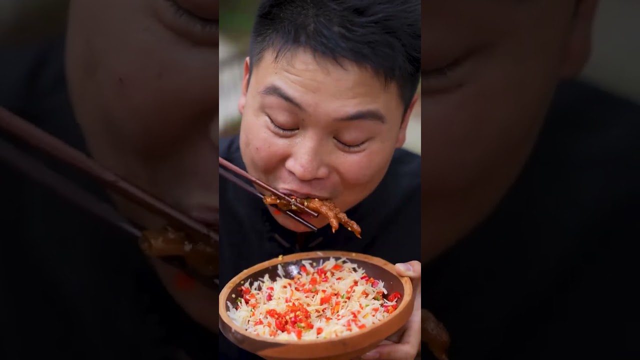 先吃不管後吃洗碗，吃飯要講究儀式感 #food #美食 #cooking #mukbang #foodie #funny #fun #comedy