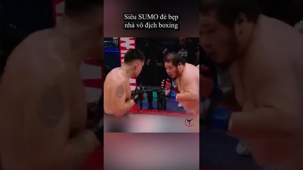 Sumo Khổng Lồ 150kg Đè Bẹp Boxer MMA