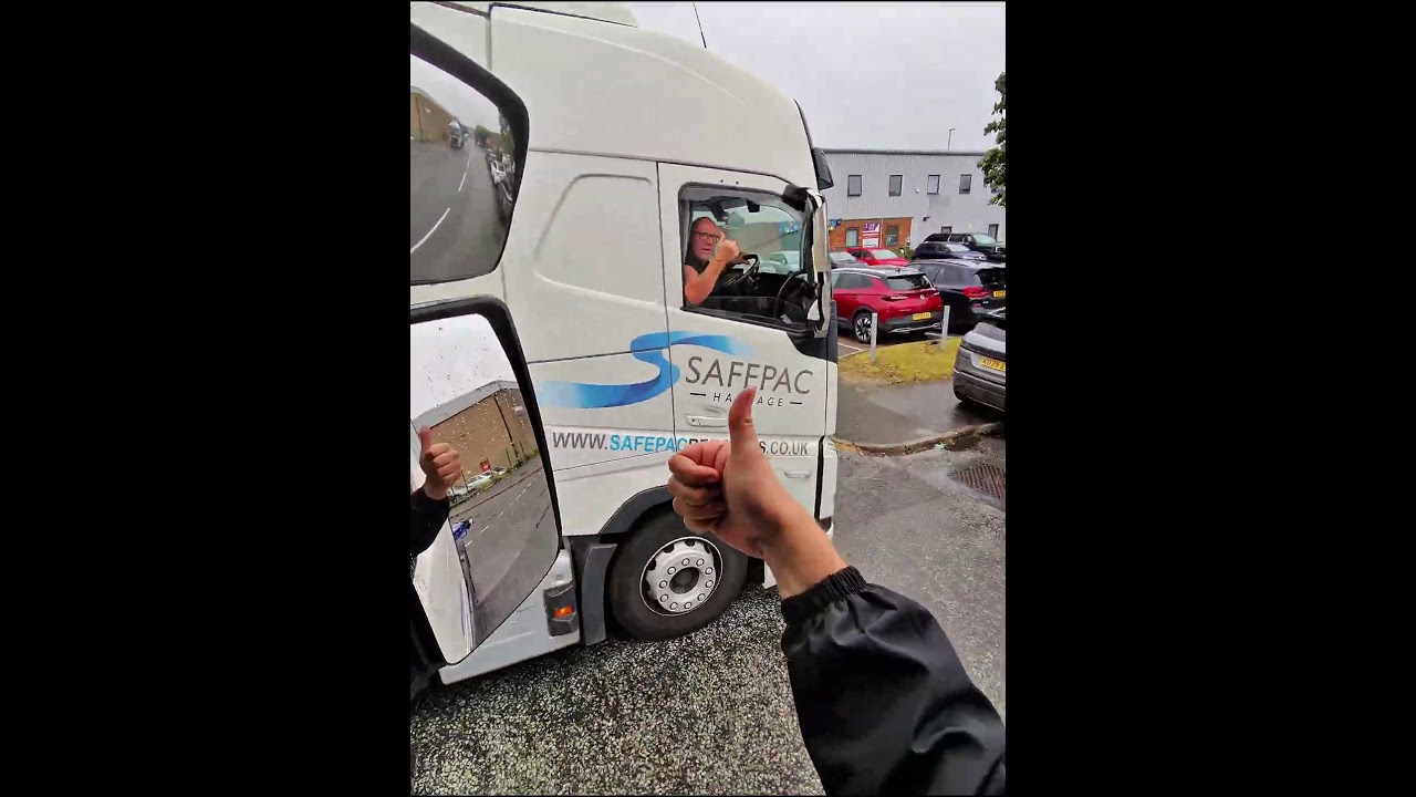 Day in the Life of a UK Container Driver | Rain, Hail & Sunshine! 🚛