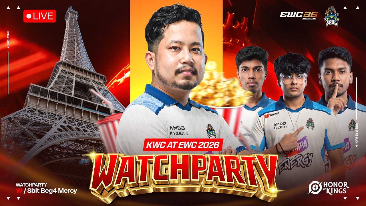 Honor of Kings World Cup at 2026 Esports World Cup| LETS GO S8UL