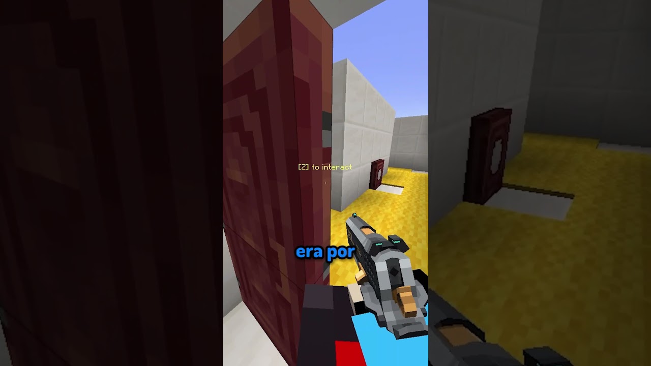 esta nerviosa 🥺 #minecraft #shorts