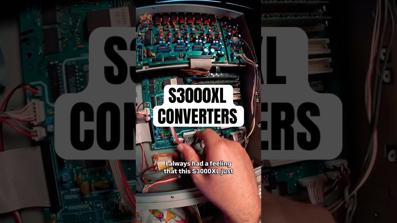 MPC 3000 converters inside s3000xl