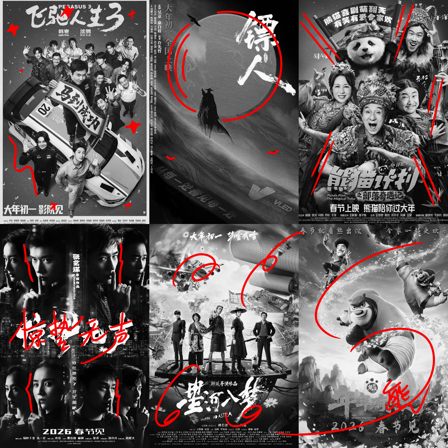 Vol.056 2026春节档票房预测：局势寡淡得相当明朗，谁是最后的赢家我们拭目以待