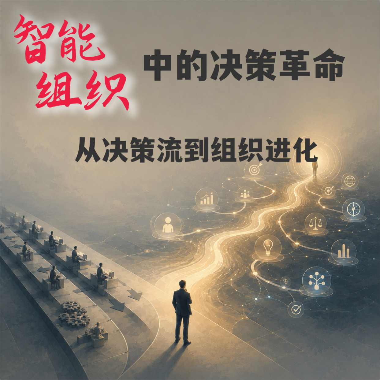 #146 智能组织中的决策革命｜从决策流到组织进化