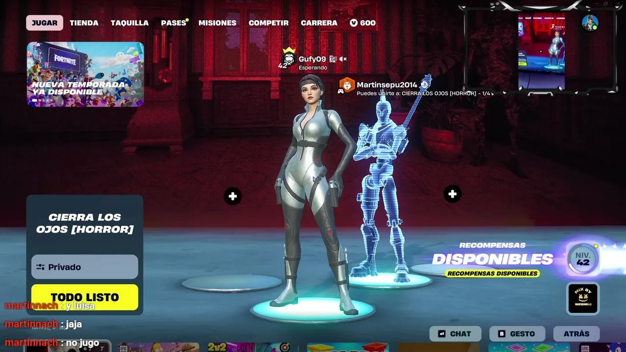 😈 **¿VICTORIA O RAGE QUIT? 😂🔥 | FORTNITE EN VIVO**
}