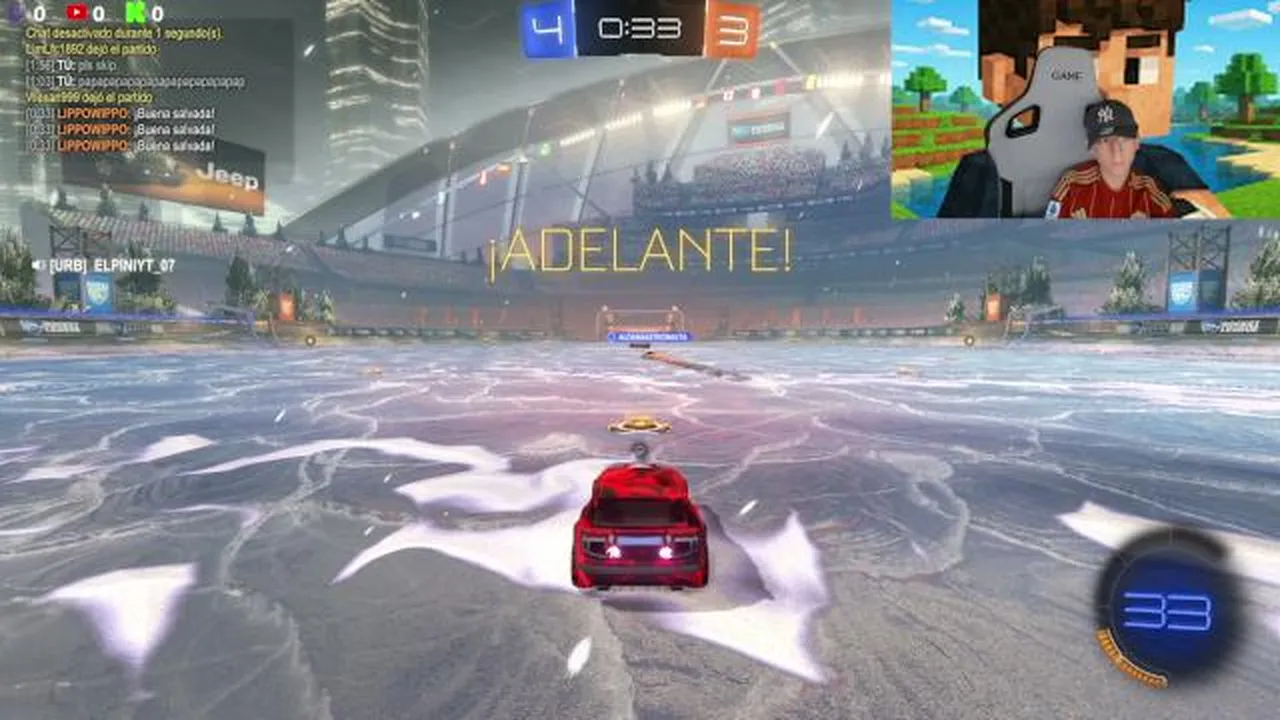 jugando a rocket league hasta ser el mejor