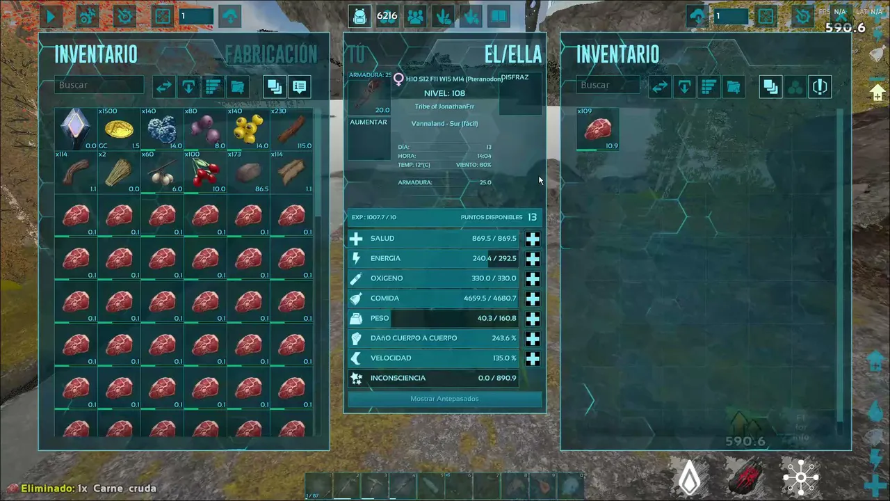 de vuelta al ark dia 1