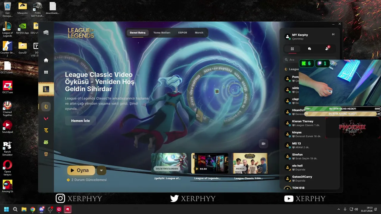 LoL OYNUYORUM - Team Phoenix !clutch