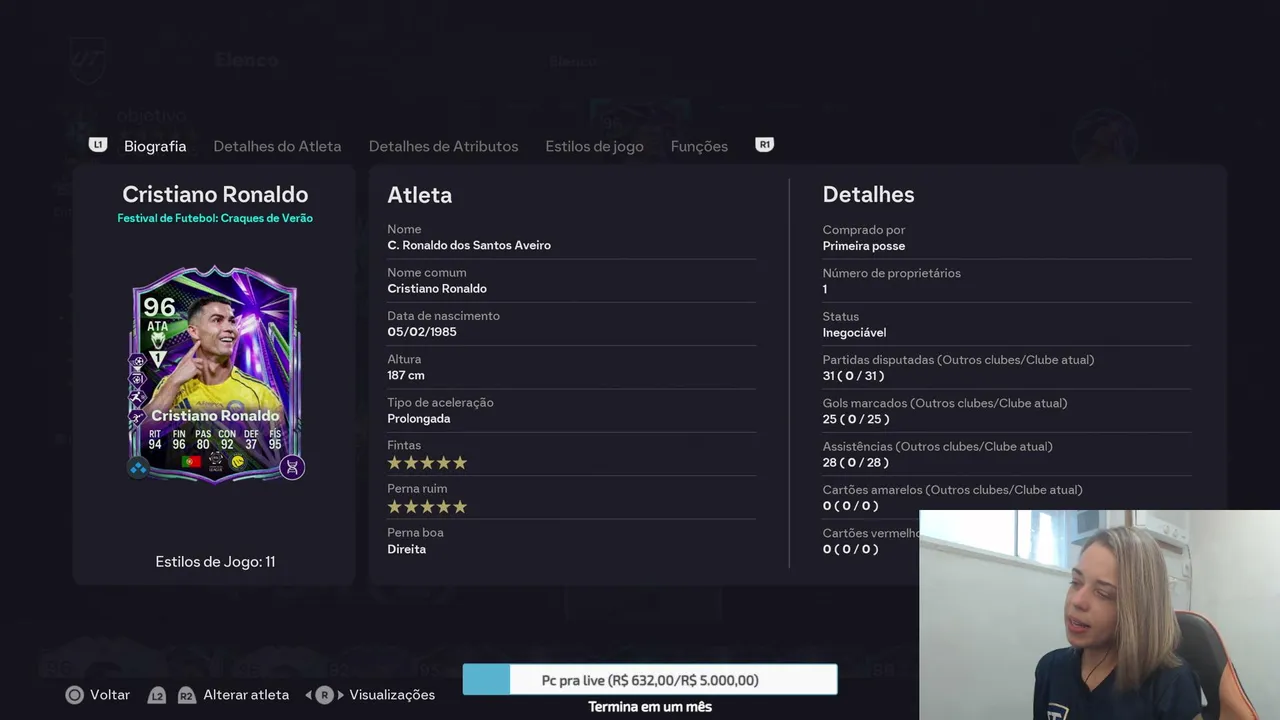 TERMINANDO A WL COM A EVO DO CR7  !PIX