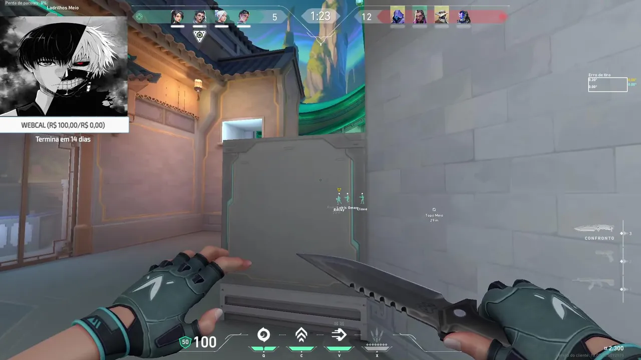 jogando rankeds VALORANT