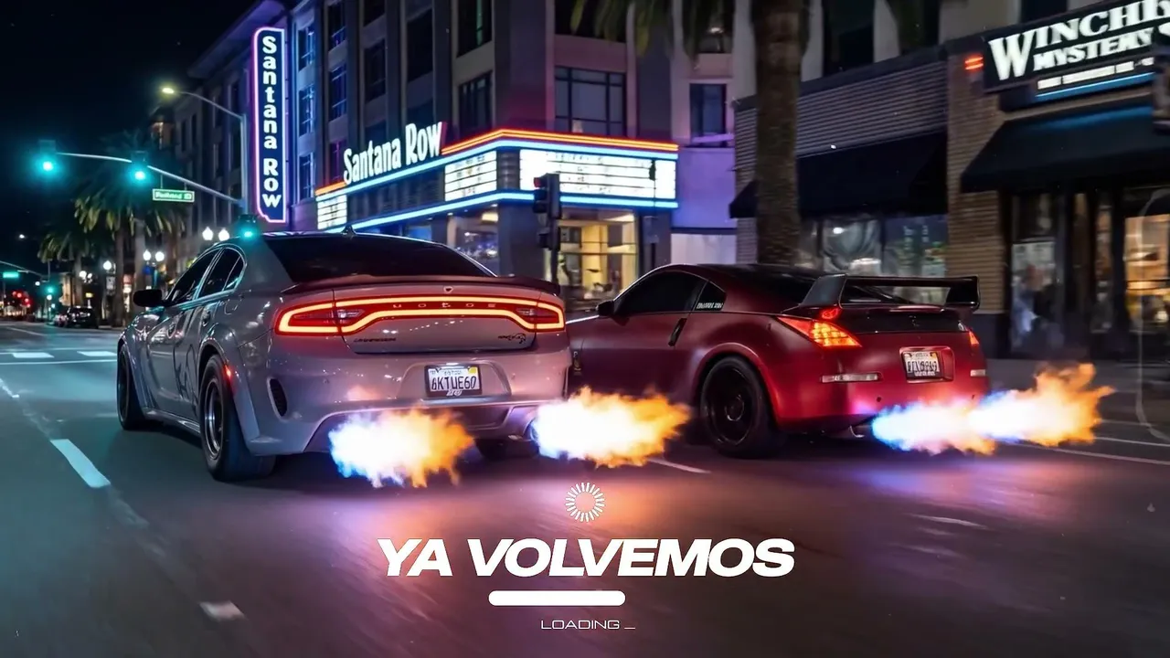 NOCHE DE CARROS EN LOS ANGELES, HOY SE PONE BUENOO