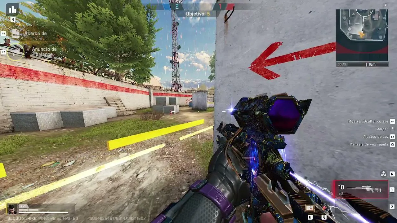 JUGANDO  bloodstrike