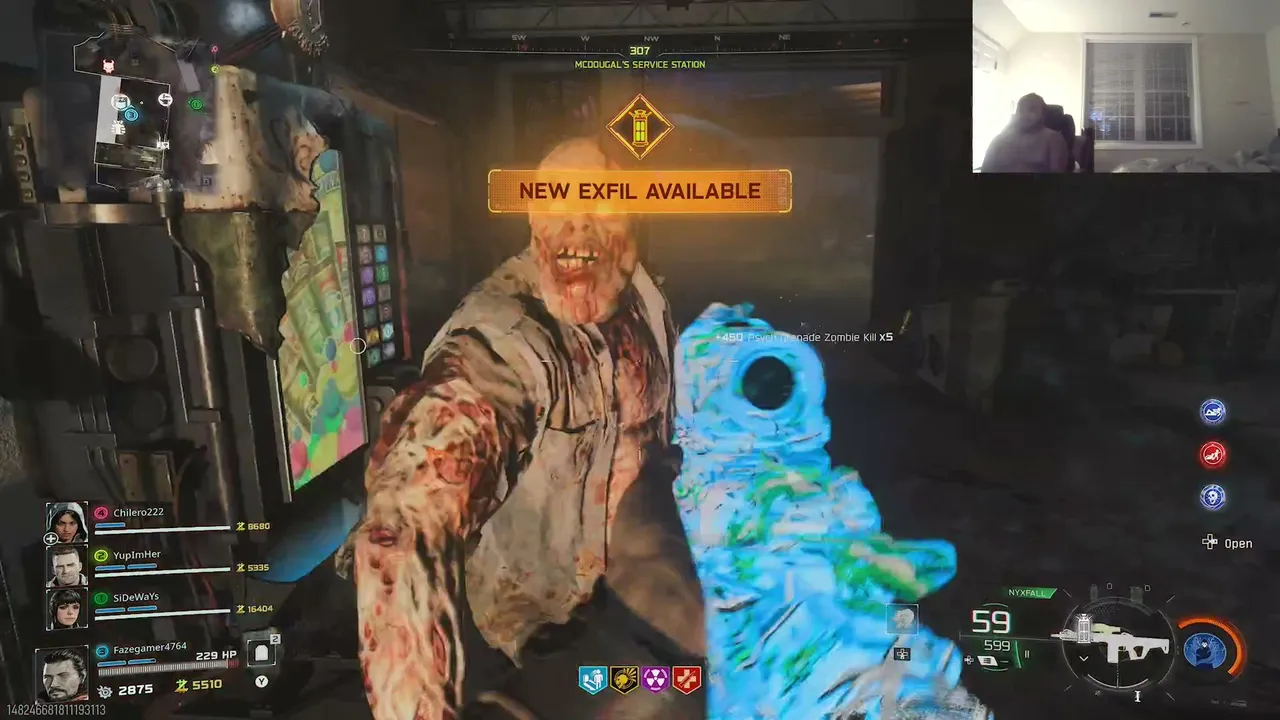 girding some zombies and than warzone