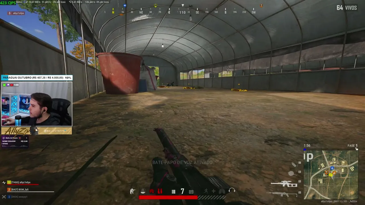 [DROPS ON] PUBG x KICK《绝地求生》游戏玩法