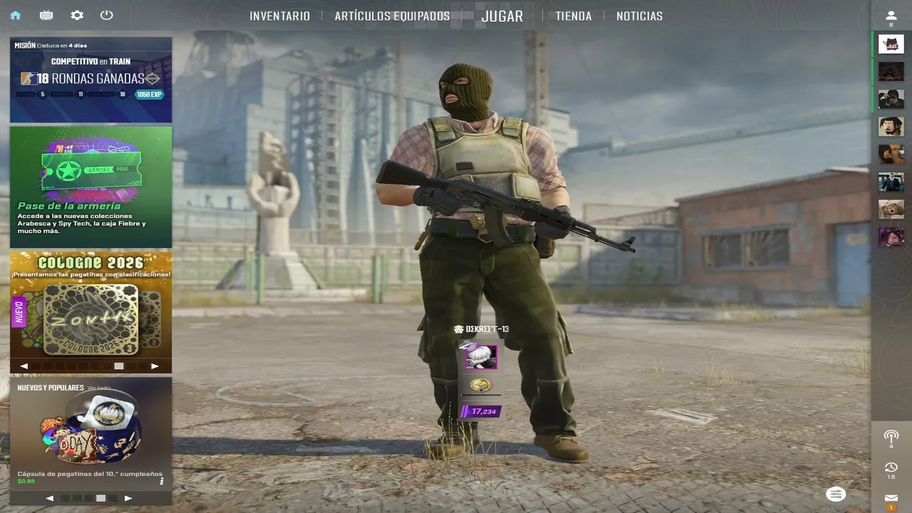 faceit lvl 6 bien botardo!