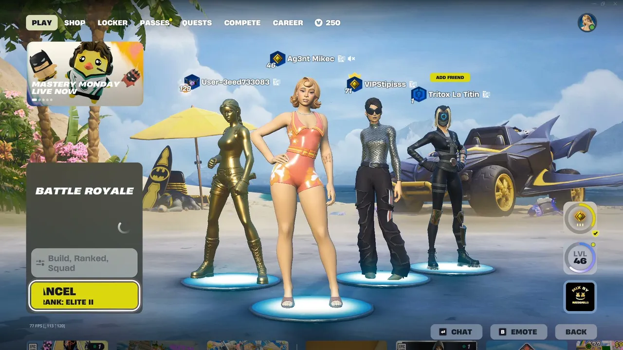Fortnity s klukama asi  !nick !dis