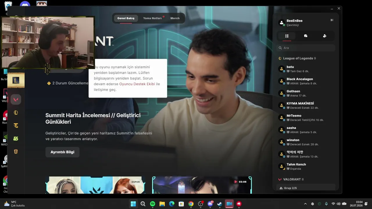 Yeni internetle tırmanmaca w/lliewen | !commands ile kanaldaki komutları görebilirsiniz