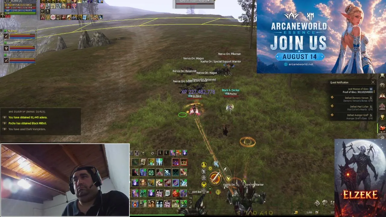 Arcane World ⨯ XM ⋮ Nos preparamos para la prime! |   !server #lineage2