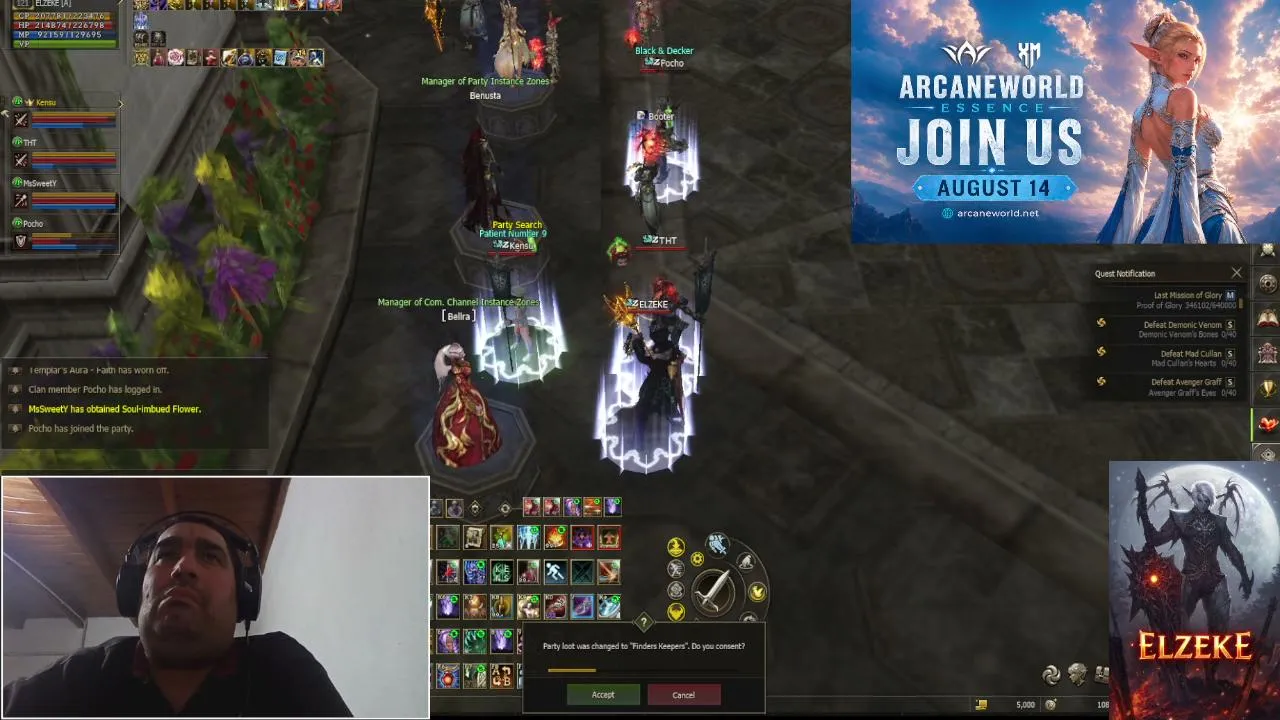 Arcane World ⨯ XM ⋮ Nos preparamos para la prime! |   !server #lineage2