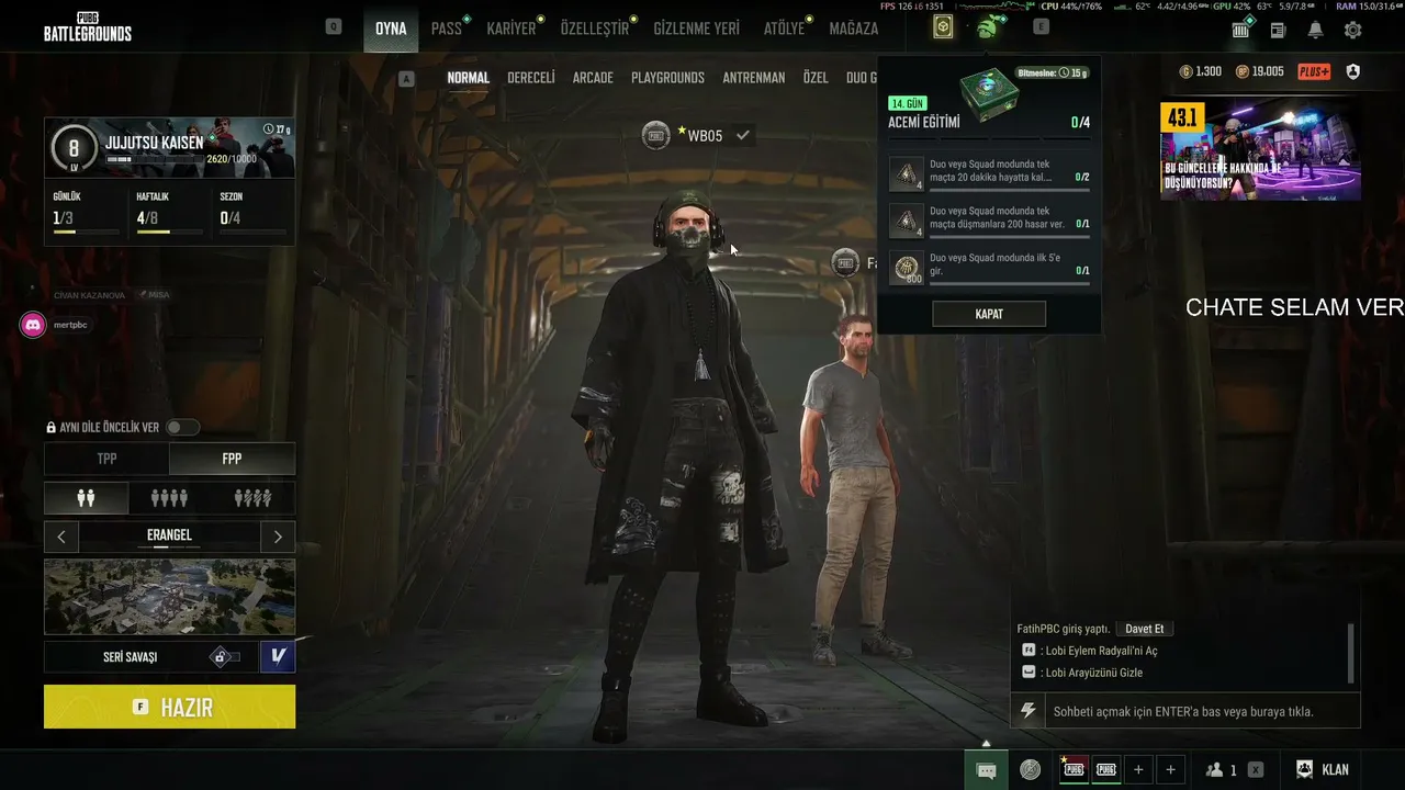 A*inoglu @PUBG