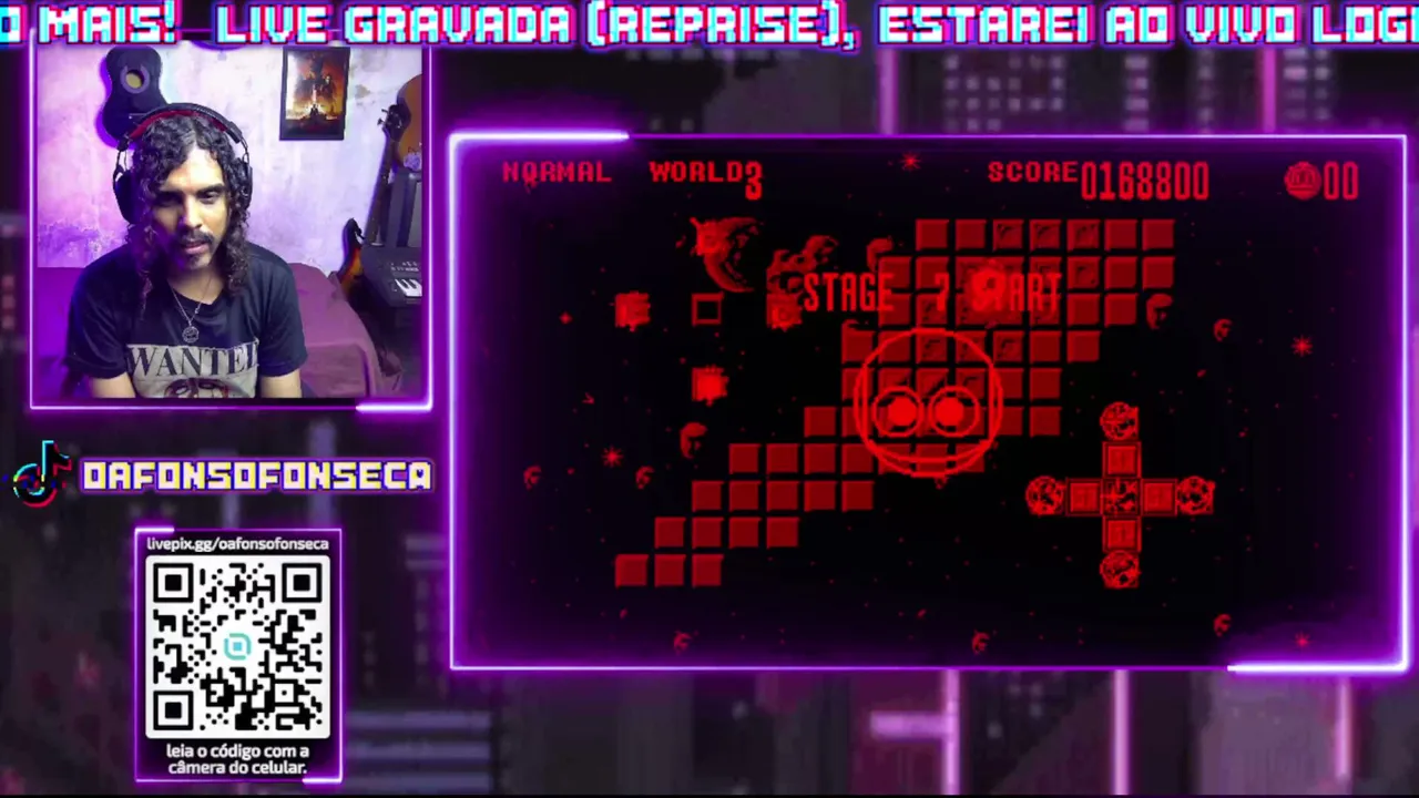 RE-RUN -  Game & Caos de Virtual Boy, OBRIGADO PELO APOIO! |❗pix  ❗meta | conversa