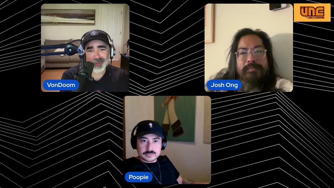 UNC SHOW LIVE w/ me and Josh Ong + Poopie from Rare Friends