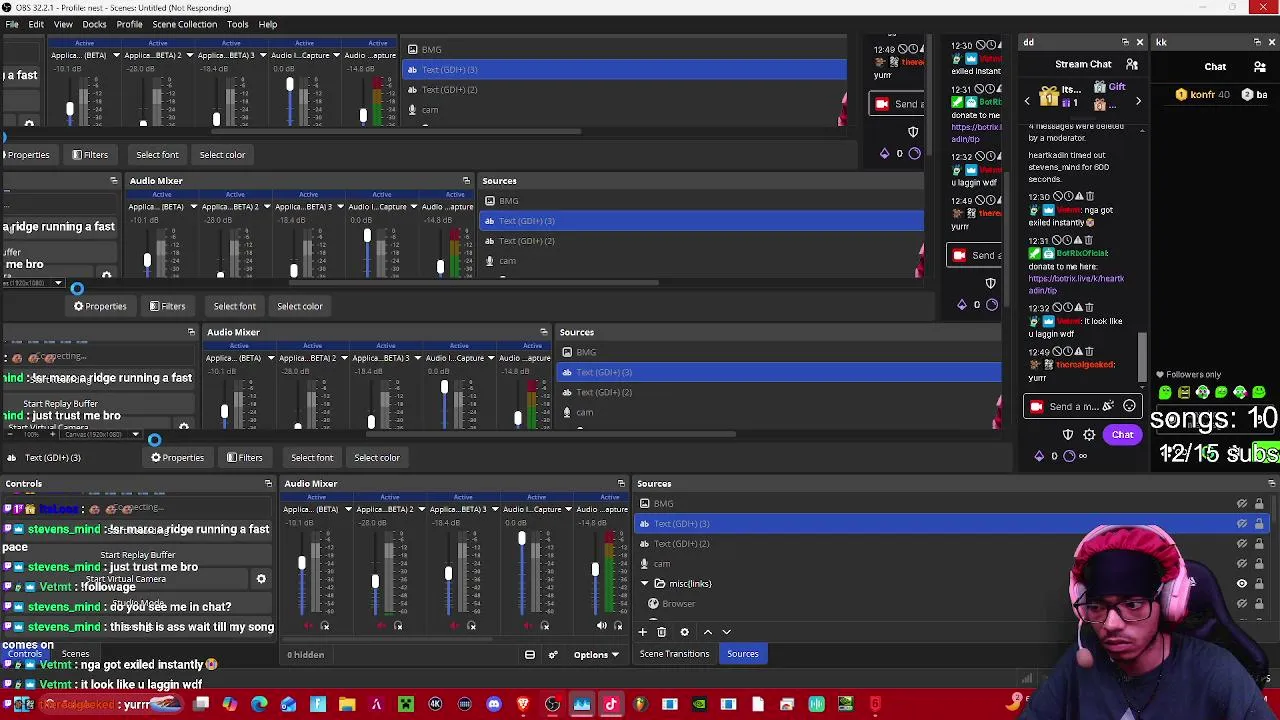 chill !discord !sc !yt