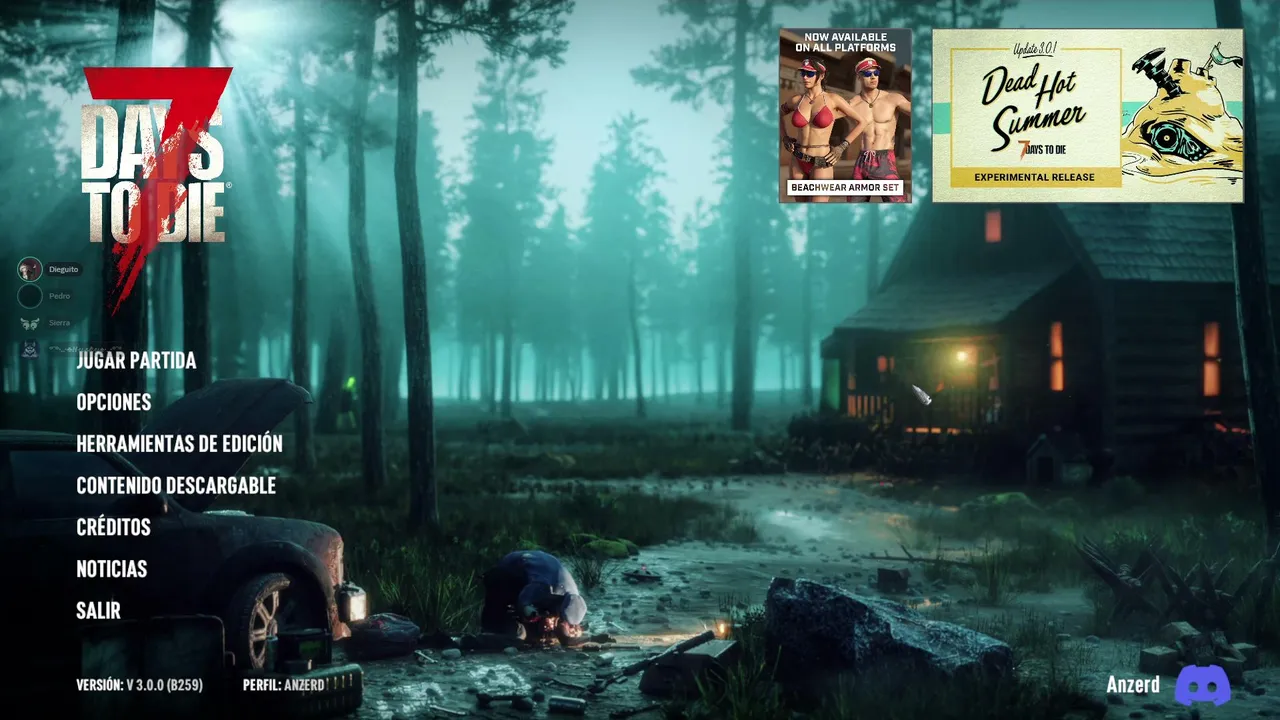 7 Days To Die l un solo planeta de zombie