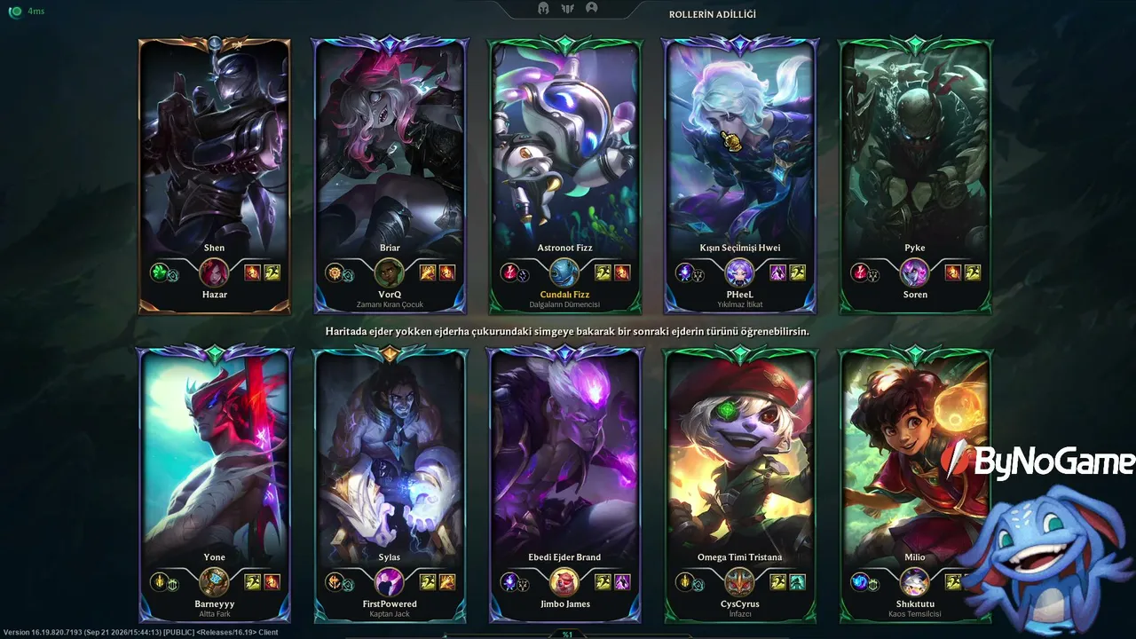 LOL AYLAR SONRA