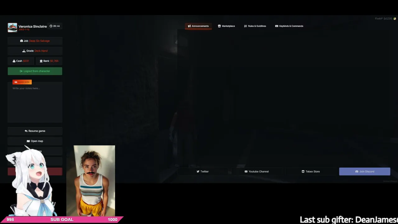 its a 420 kinda night in OAO 3.O