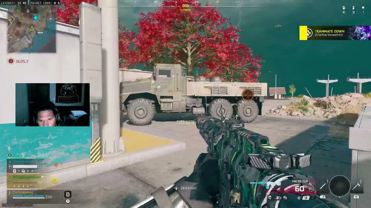 Number 1 black streamer 6.7kd