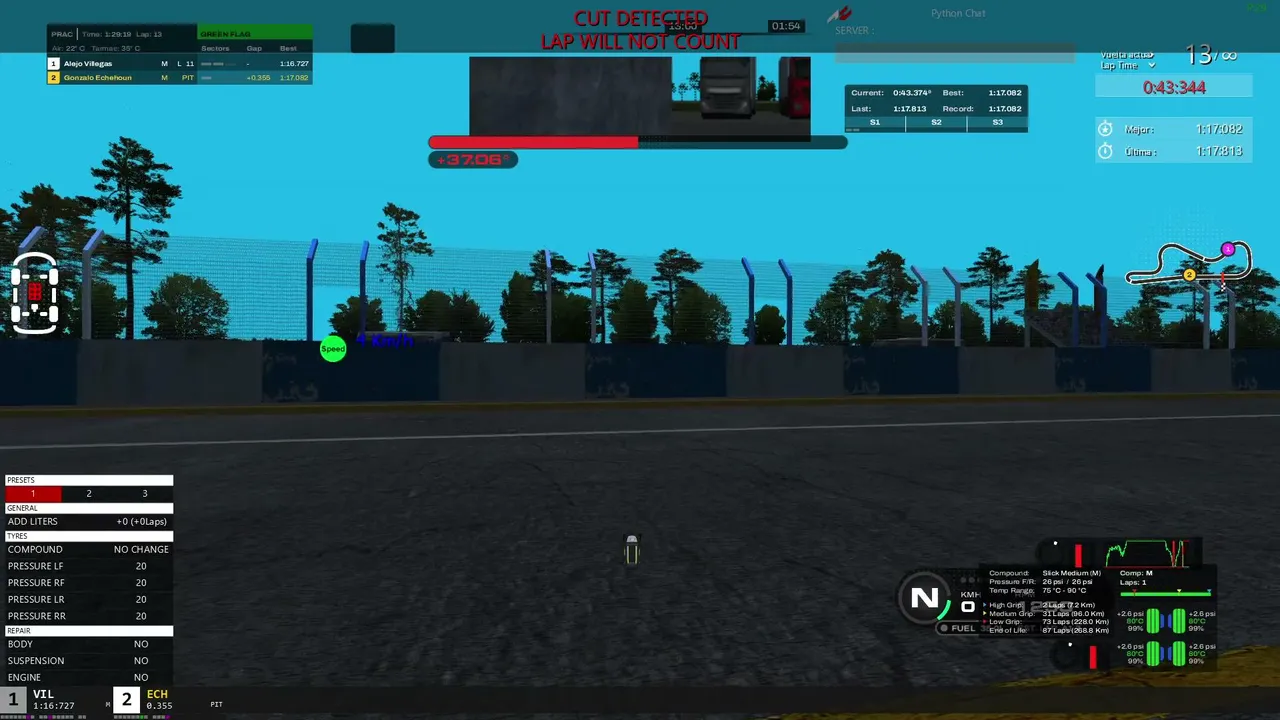 My first stream.