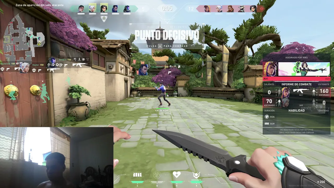 Jugando al valo competi