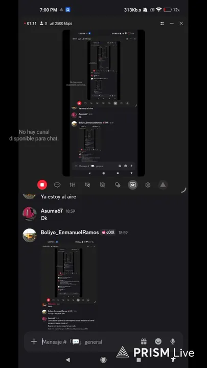 My first stream.
