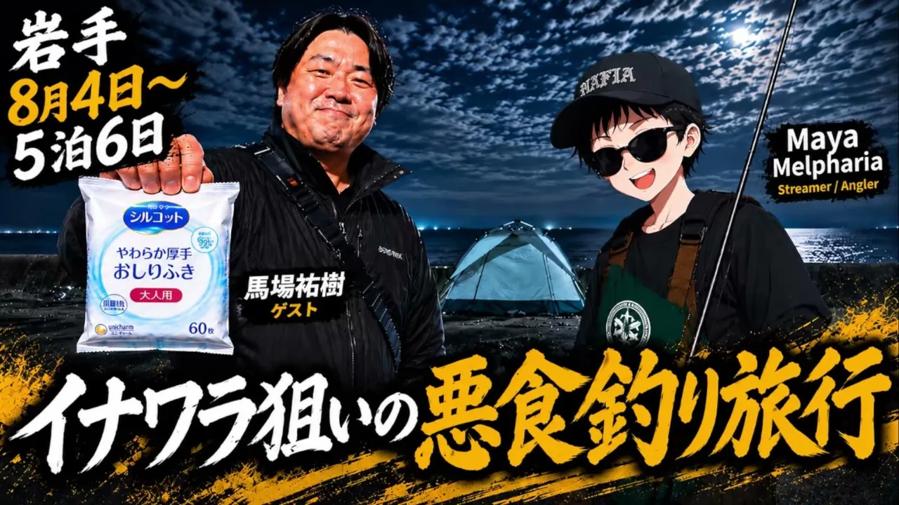 【日本1周釣り】ブリ狙いで岩手→青森 大間へ移動
