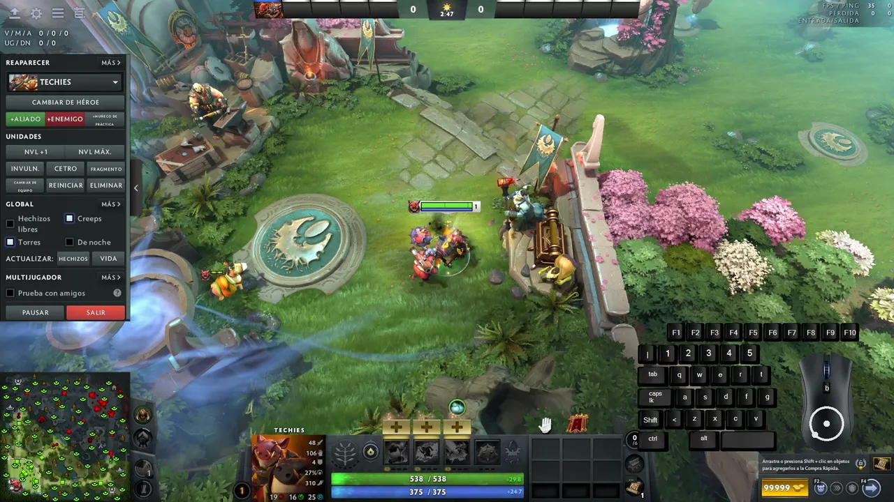 Vuelvo para salvar al dota sudamericano