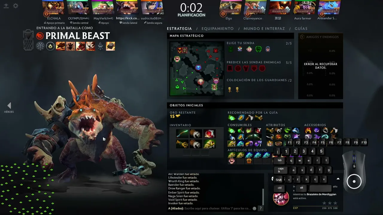 Vuelvo para salvar al dota sudamericano