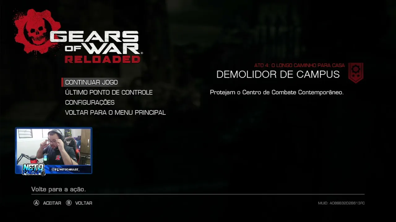 🔴🔴JOGANDO GEARS OF WAR PELA PRIMEIRA VEZ HEHE AQUECIMENTO PRO GEARS OF WAR E-DAY🔴🔴@NETOCABULOZ_ !COMANDOS🔴🔴
