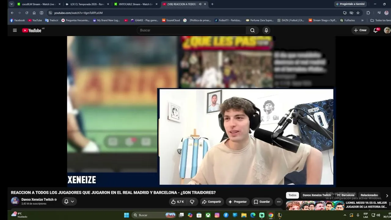 VARIEDAD EN EL STREAM