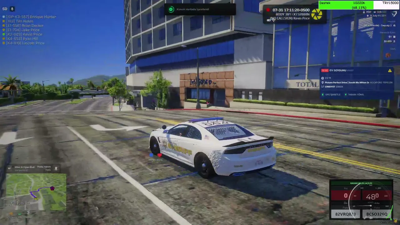 Price Departmanı | LSSD | Daddy RP |!donate !dc |