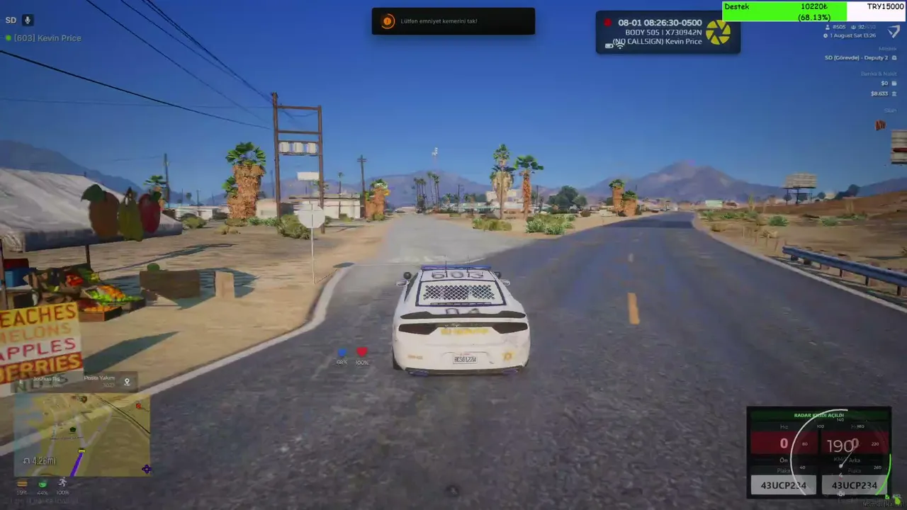 Price Departmanı | LSSD | Daddy RP |!donate !dc |