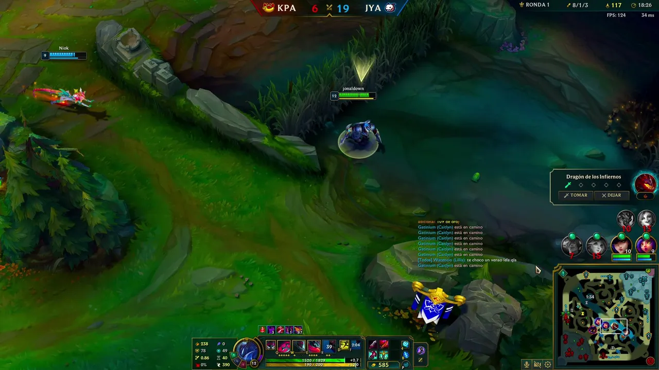 CLASH DE LOL ELO PLATINO ORO| !cmds