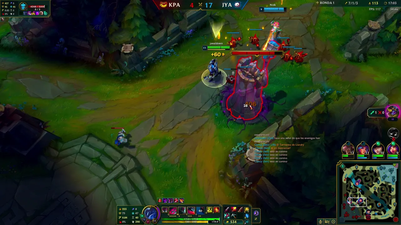 CLASH DE LOL ELO PLATINO ORO| !cmds