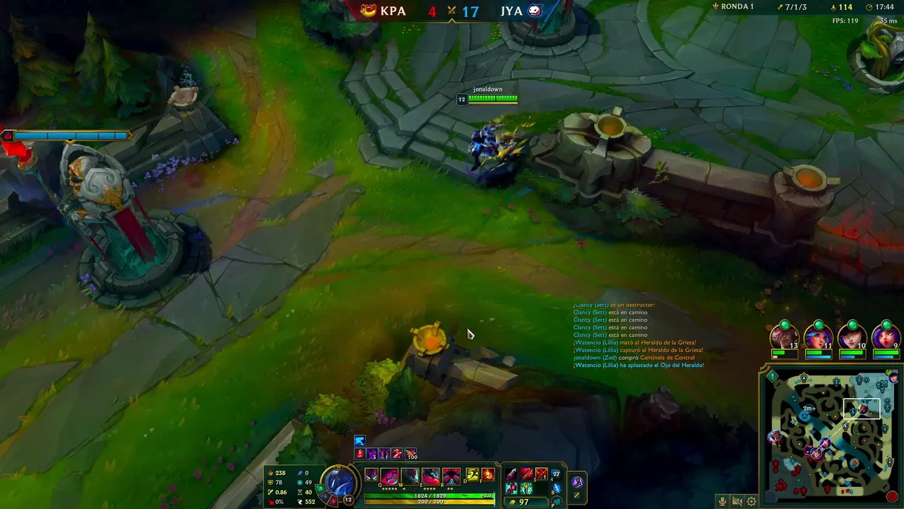 CLASH DE LOL ELO PLATINO ORO| !cmds