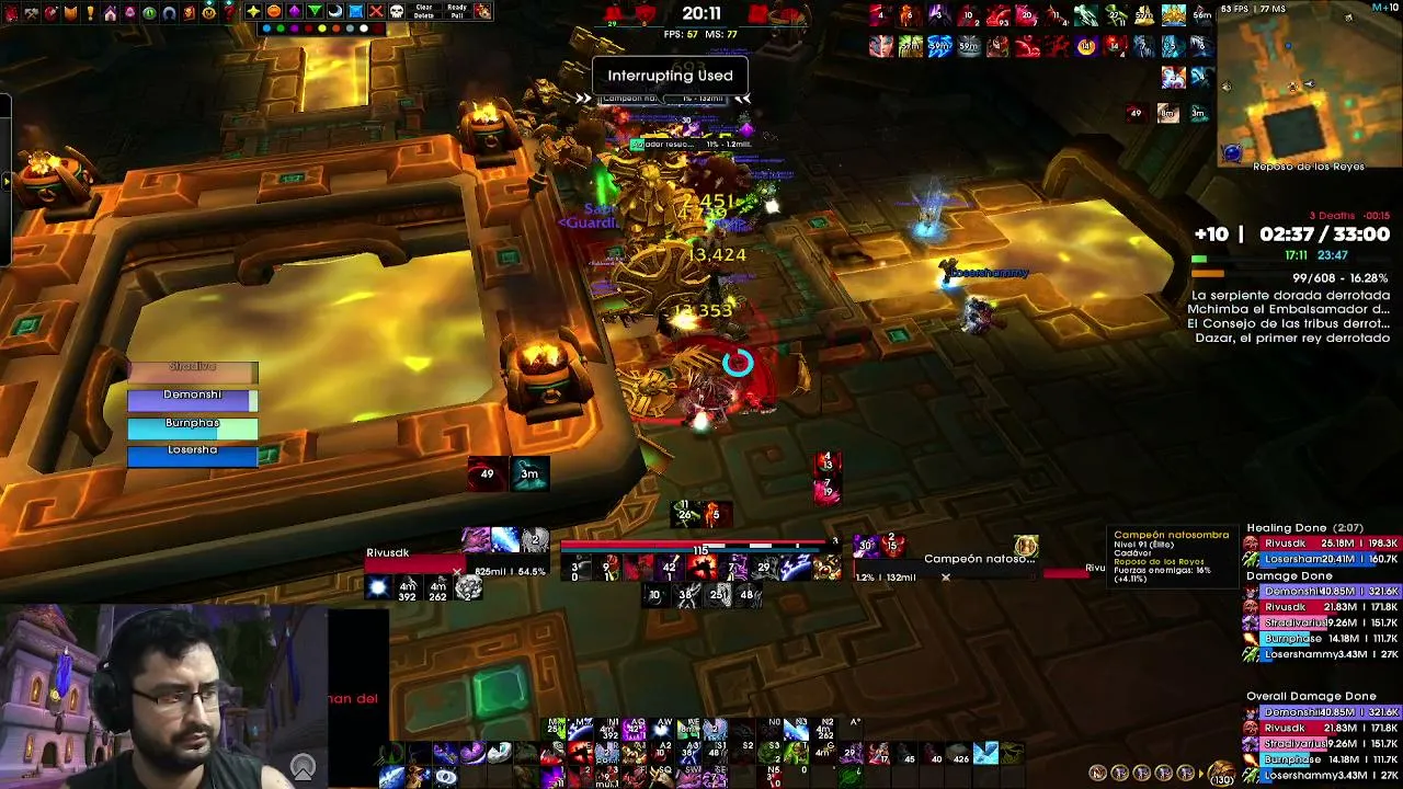 Season 2 ! Dk Blood 
M+ 3k io 
Road 3.1