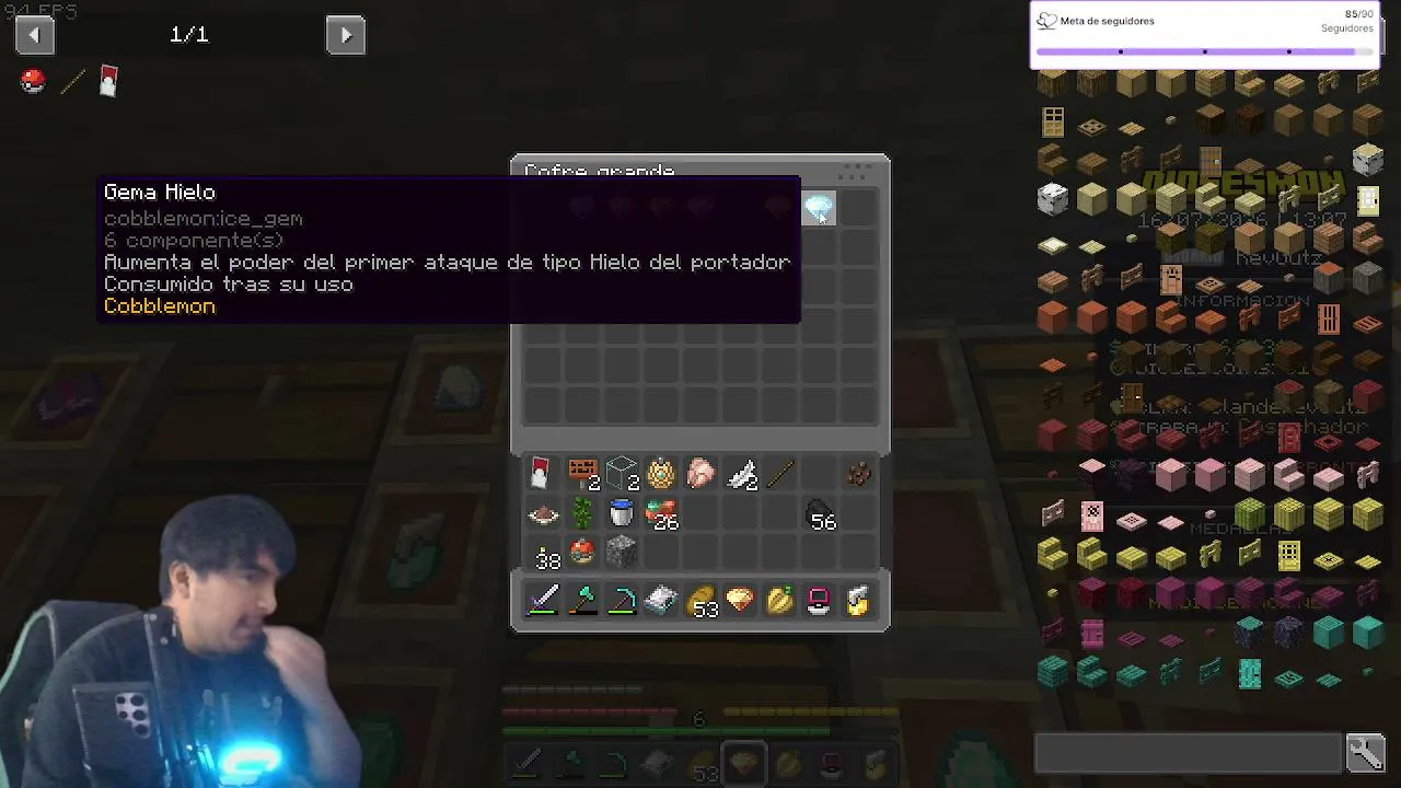 diosesmon MI objetivo de hoy es tener protecciones 50x50 y subir niveles a mis Pokémon #5
