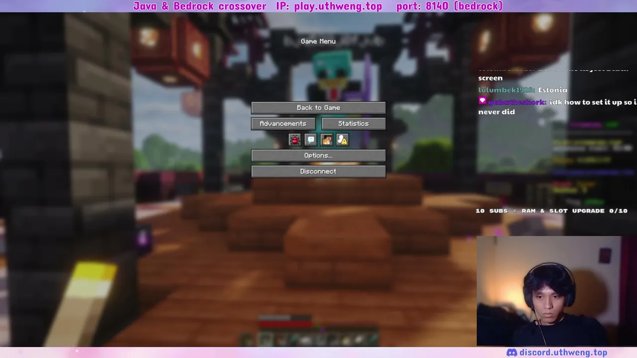 im homeless on my own sms server. Minecraft survival.