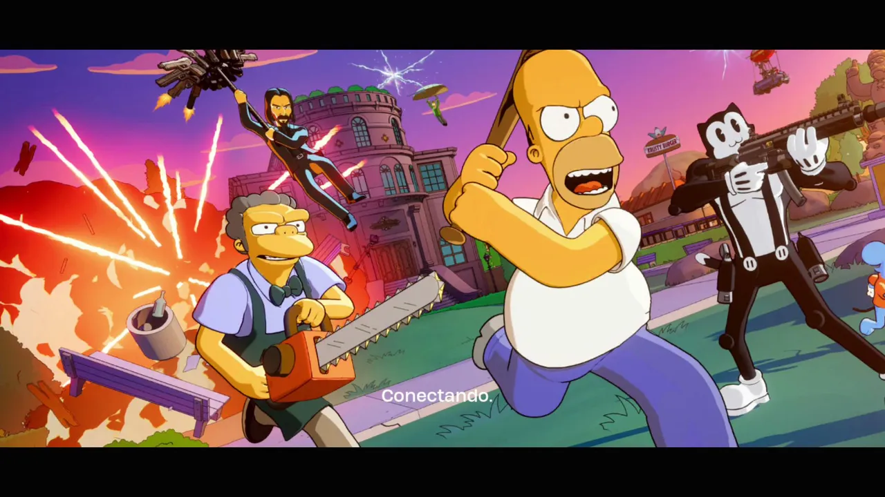 FORNITE LOS SIMPSON