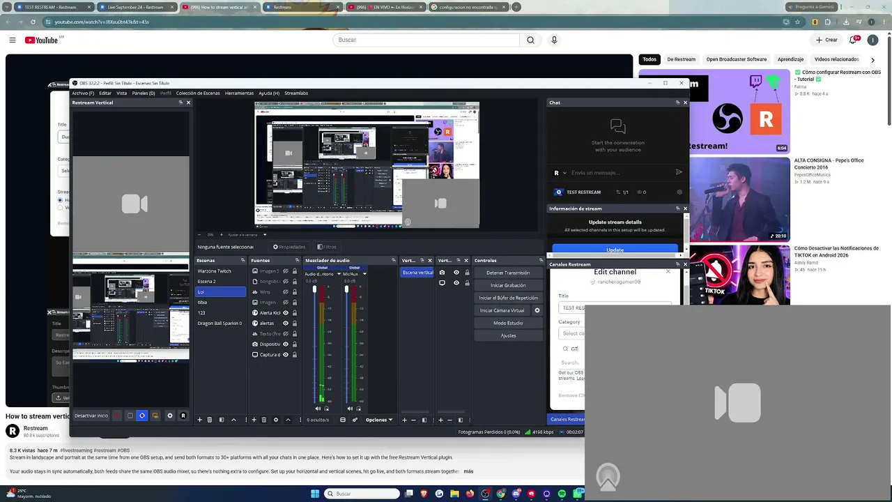 TEST RESTREAM